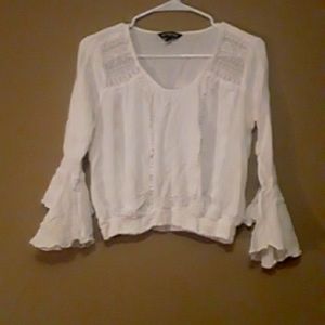 Express white top.